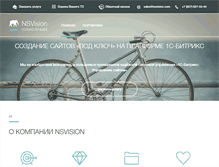 Tablet Screenshot of nsvision.com